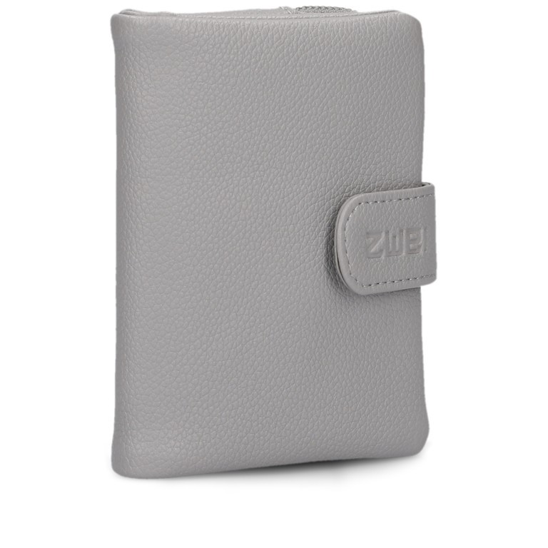 Geldbörse Mademoiselle MW5, Farbe: schwarz, anthrazit, grau, blau/petrol, braun, taupe/khaki, rot/weinrot, beige, metallic, Marke: Zwei, Abmessungen in cm: 10x13x3, Bild 1 von 6