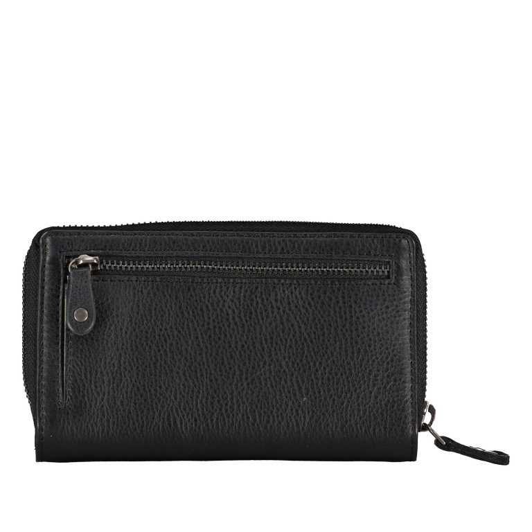 Geldbörse Just-Pure Belana SL-13982, Farbe: anthrazit, blau/petrol, taupe/khaki, beige, Marke: Harbour 2nd, Abmessungen in cm: 16x10x2.7, Bild 3 von 5