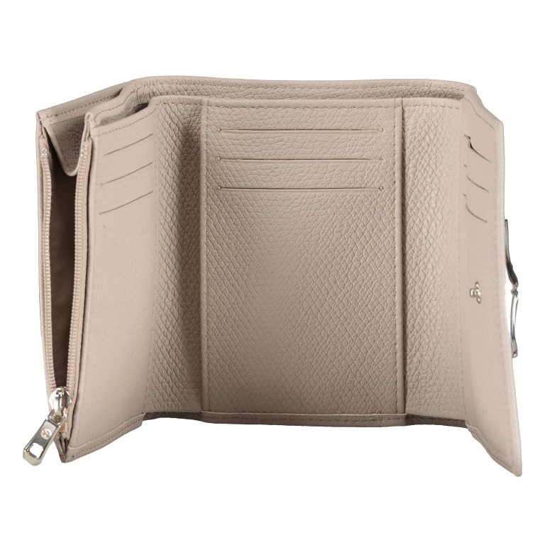 Geldbörse Roseau HFP-30021, Farbe: schwarz, grau, braun, beige, Marke: Longchamp, Abmessungen in cm: 12x9.5x2, Bild 3 von 3