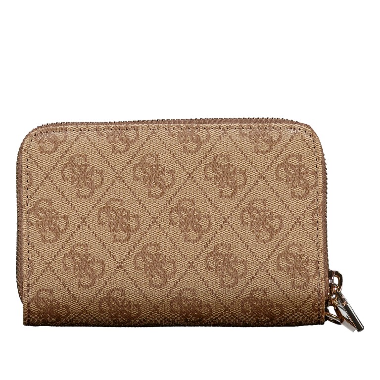 Geldbörse Laurel 4G-Logo, Farbe: anthrazit, cognac, Marke: Guess, Abmessungen in cm: 15x10x3.5, Bild 3 von 6