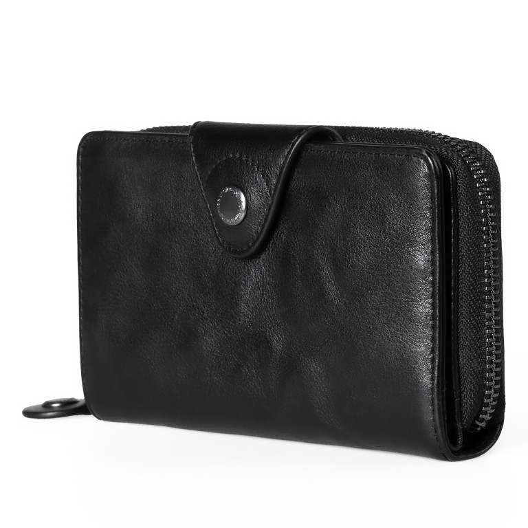 Geldbörse Grandma's Luxury Club Francis mit RFID-Schutz, Farbe: schwarz, grau, blau/petrol, cognac, beige, Marke: Aunts & Uncles, Abmessungen in cm: 15x9.5x2.5, Bild 2 von 7