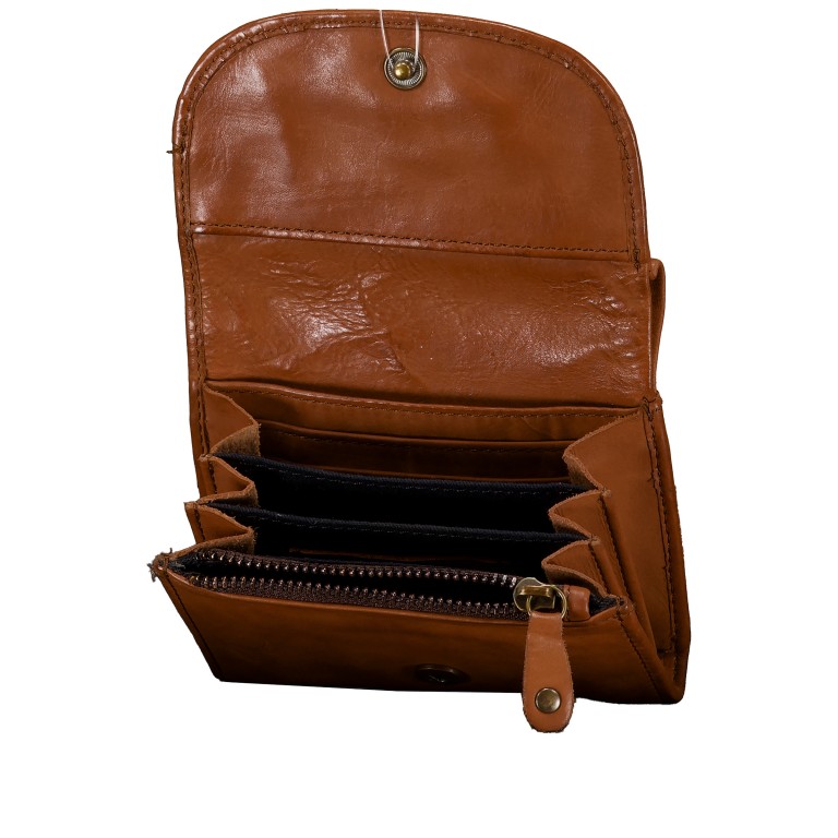 Geldbörse Anchor-Love Pip SL-14494, Farbe: anthrazit, blau/petrol, cognac, Marke: Harbour 2nd, Abmessungen in cm: 12.5x9x3, Bild 4 von 4