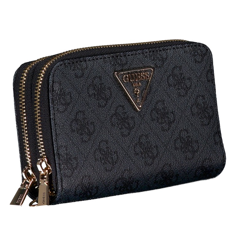 Geldbörse Laurel II 4G-Logo, Farbe: anthrazit, braun, Marke: Guess, Abmessungen in cm: 15x10x3.5, Bild 2 von 6