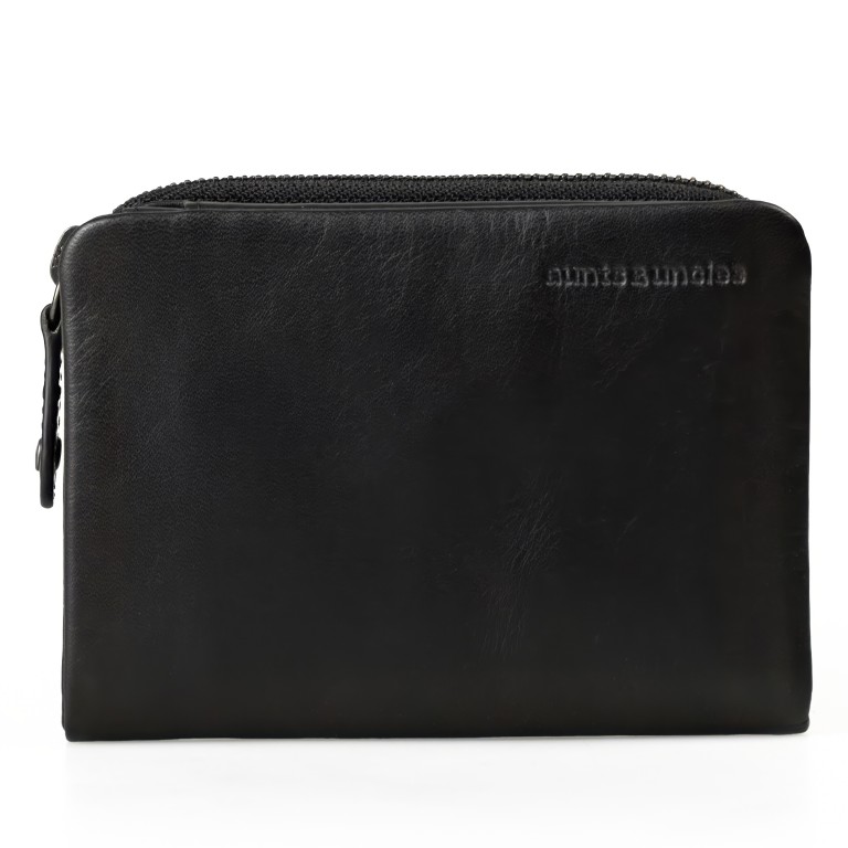 Geldbörse Bohemian Vibes Cherry mit RFID-Schutz, Farbe: schwarz, beige, Marke: Aunts & Uncles, Abmessungen in cm: 9.5x13x3, Bild 1 von 4