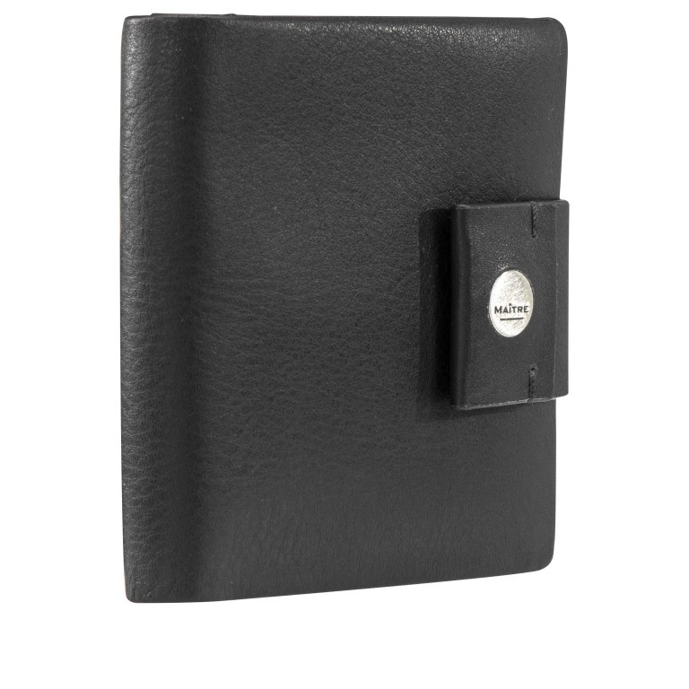 Geldbörse Henau Dalene mit RFID-Schutz Schwarz, Farbe: schwarz, Marke: Maitre, EAN: 4053533532025, Abmessungen in cm: 9x10x2, Bild 2 von 6