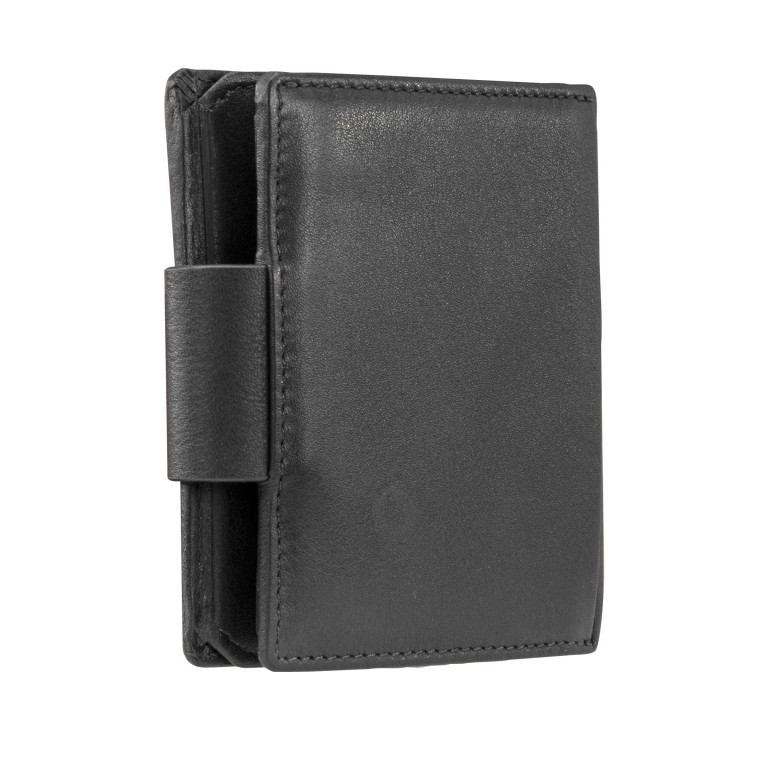Geldbörse Henau Dalene mit RFID-Schutz Schwarz, Farbe: schwarz, Marke: Maitre, EAN: 4053533532025, Abmessungen in cm: 9x10x2, Bild 3 von 6