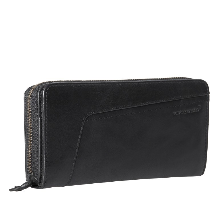Geldbörse Grandma's Luxury Club Tilda, Farbe: schwarz, grau, blau/petrol, braun, cognac, grün/oliv, orange, beige, Marke: Aunts & Uncles, Abmessungen in cm: 19x10x3, Bild 2 von 5