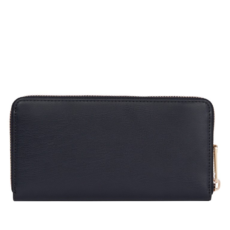 Geldbörse Iconic Large Wallet Zip Around Desert Sky, Farbe: blau/petrol, Marke: Tommy Hilfiger, EAN: 8720116552898, Abmessungen in cm: 19x10.5x2, Bild 2 von 3