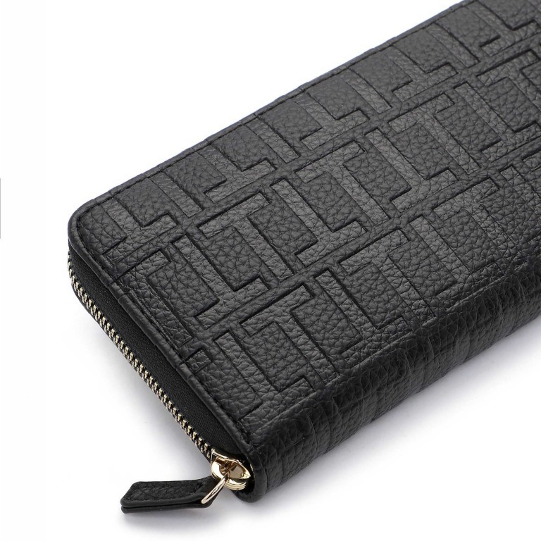 Geldbörse Julia Black, Farbe: schwarz, Marke: Tamaris, EAN: 4063512065895, Abmessungen in cm: 19x10.5x2.5, Bild 5 von 5