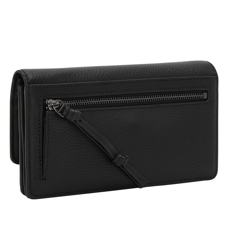 Geldbörse Gray5 Slam Wallet mit RFID-Schutz Black, Farbe: schwarz, Marke: Liebeskind Berlin, EAN: 4064657031745, Abmessungen in cm: 18.5x10x2.5, Bild 2 von 4