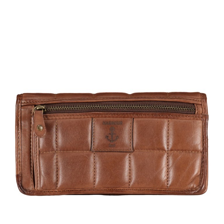 Geldbörse New-Lines Samara SL.12989 Charming Cognac, Farbe: cognac, Marke: Harbour 2nd, EAN: 4046478060241, Abmessungen in cm: 19x10x3, Bild 3 von 5