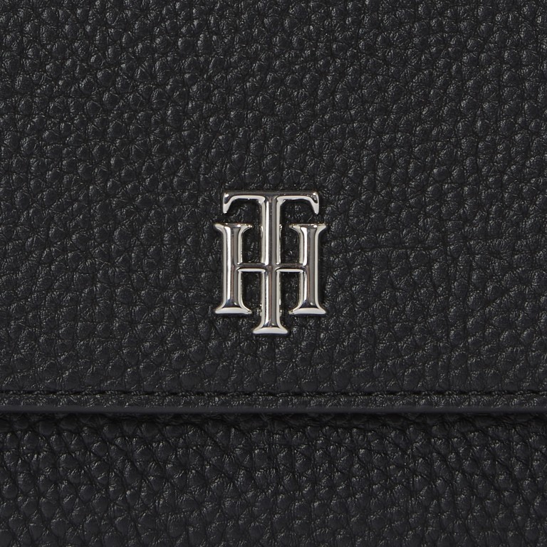 Geldbörse Element Large Flap Wallet Black, Farbe: schwarz, Marke: Tommy Hilfiger, EAN: 8720117922812, Abmessungen in cm: 19x10x3.5, Bild 4 von 4