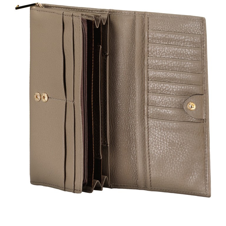 Geldbörse Dalia Wallet L Tope, Farbe: taupe/khaki, Marke: Abro, EAN: 4061724912006, Abmessungen in cm: 19x9.3x3, Bild 4 von 5