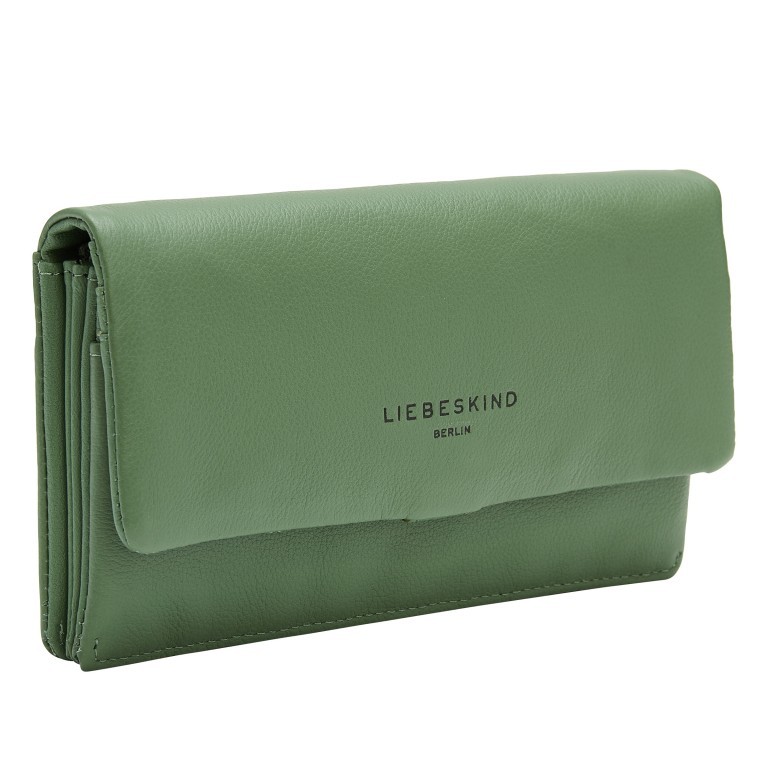 Geldbörse Harris Slam Wallet mit RFID-Schutz Palm Green, Farbe: grün/oliv, Marke: Liebeskind Berlin, EAN: 4099593007011, Abmessungen in cm: 18.5x10x2.5, Bild 2 von 4
