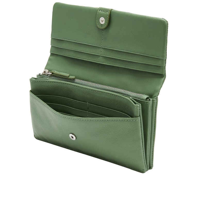 Geldbörse Harris Slam Wallet mit RFID-Schutz Palm Green, Farbe: grün/oliv, Marke: Liebeskind Berlin, EAN: 4099593007011, Abmessungen in cm: 18.5x10x2.5, Bild 4 von 4