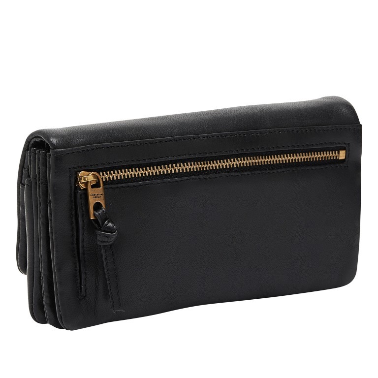 Geldbörse Patty Slam Wallet mit RFID-Schutz Black, Farbe: schwarz, Marke: Liebeskind Berlin, EAN: 4099593008711, Abmessungen in cm: 18.5x10x2.5, Bild 2 von 4