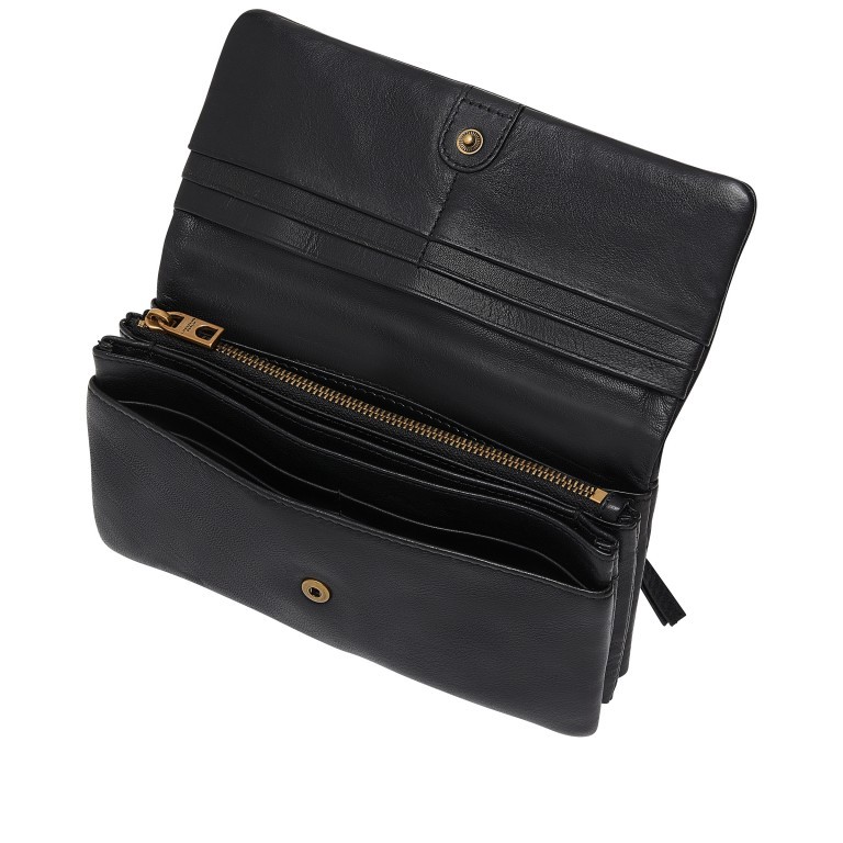 Geldbörse Patty Slam Wallet mit RFID-Schutz Black, Farbe: schwarz, Marke: Liebeskind Berlin, EAN: 4099593008711, Abmessungen in cm: 18.5x10x2.5, Bild 3 von 4