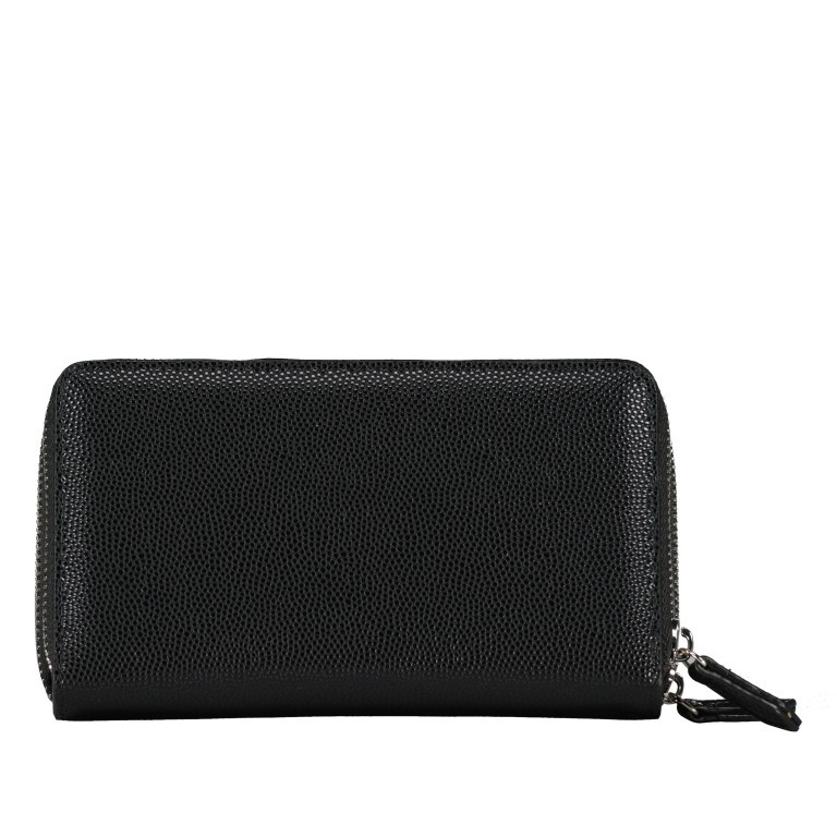 Geldbörse Divina, Farbe: schwarz, taupe/khaki, rot/weinrot, beige, metallic, Marke: Valentino Bags, Abmessungen in cm: 19x11x3, Bild 3 von 5