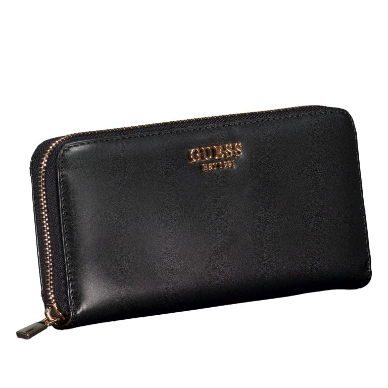 Geldbörse Laurel, Farbe: schwarz, beige, Marke: Guess, Abmessungen in cm: 20.5x10.2x3, Bild 2 von 5