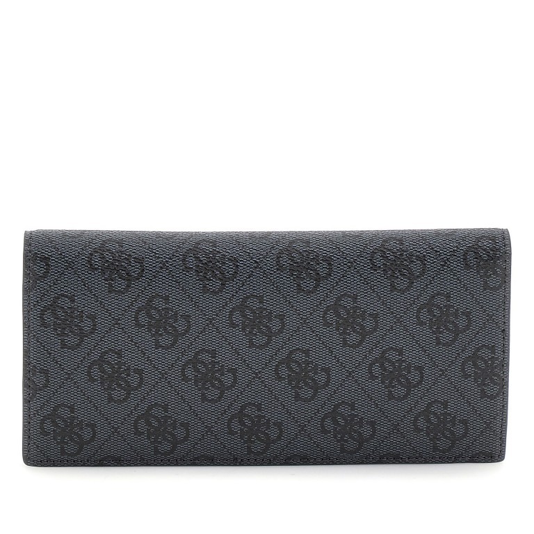Geldbörse Zamira, Farbe: anthrazit, cognac, Marke: Guess, Abmessungen in cm: 19x9x1.5, Bild 2 von 3