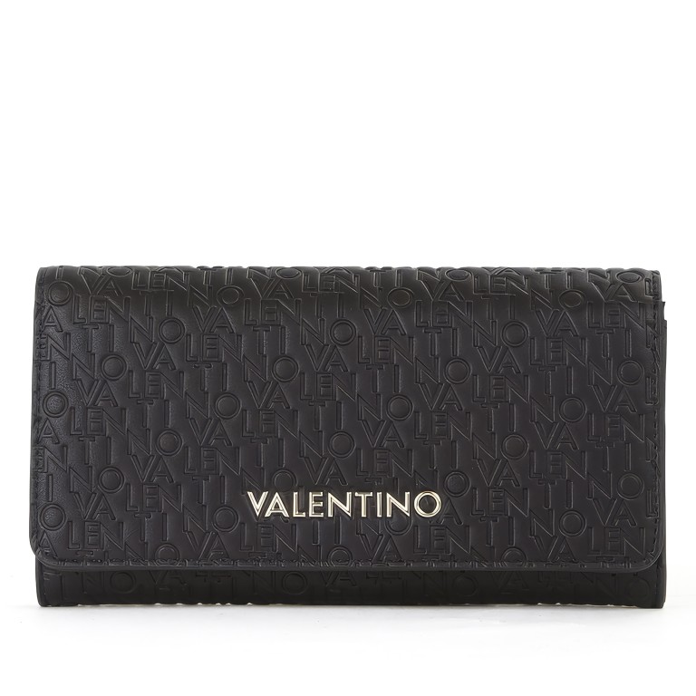 Geldbörse Relove Recycle, Farbe: schwarz, taupe/khaki, Marke: Valentino Bags, Abmessungen in cm: 19.5x10.5x3.5, Bild 1 von 4