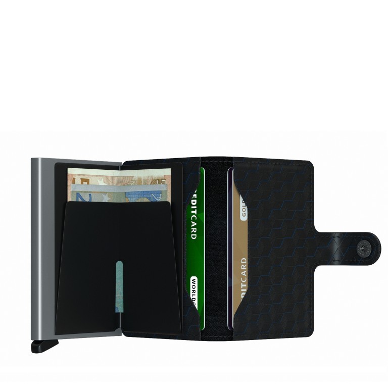Geldbörse Miniwallet Optical mit RFID-Schutz, Marke: Secrid, Abmessungen in cm: 6.8x10.2x2.1, Bild 4 von 5