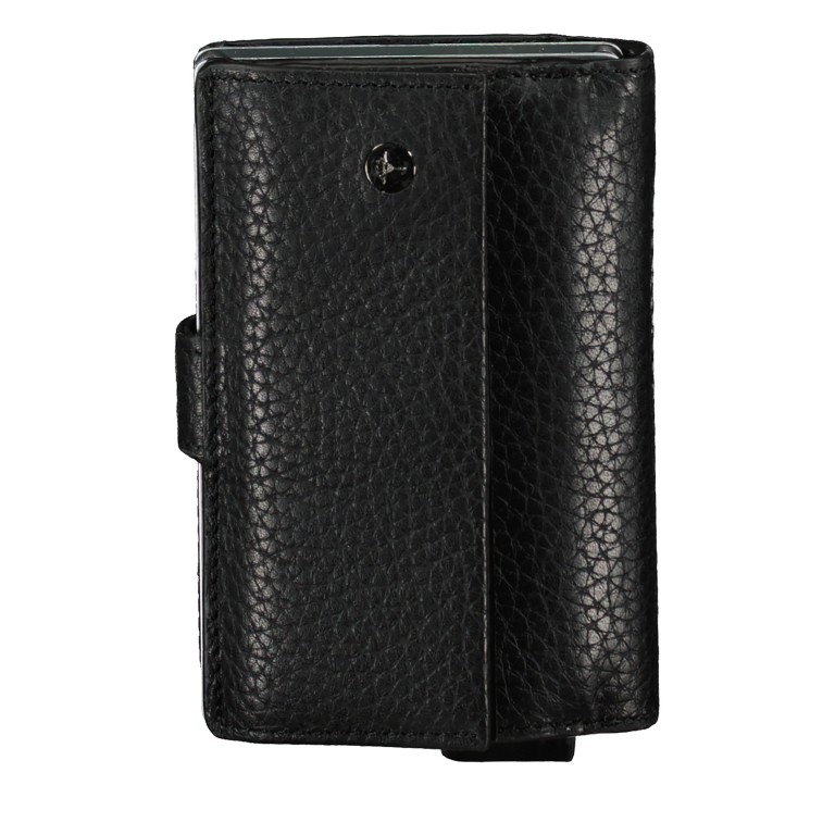 Geldbörse E-Cage C-Three, Farbe: schwarz, anthrazit, braun, Marke: Joop!, Abmessungen in cm: 7x10.5x2.5, Bild 2 von 3