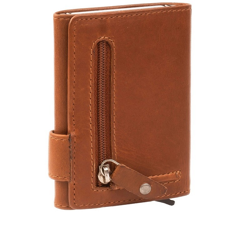 Geldbörse Leicester mit RFID-Schutz, Farbe: schwarz, braun, cognac, Marke: The Chesterfield Brand, Abmessungen in cm: 7x10x2, Bild 2 von 5