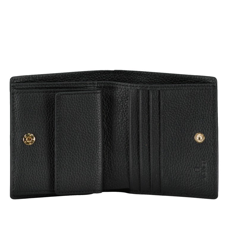 Geldbörse Zita mit RFID-Schutz, Farbe: schwarz, grau, blau/petrol, cognac, orange, beige, Marke: AIGNER, Abmessungen in cm: 10.5x9.5x2, Bild 4 von 4