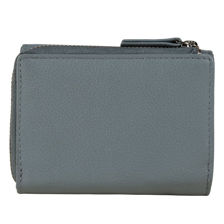 Geldbörse Luise 454 mit RFID-Schutz, Farbe: schwarz, blau/petrol, taupe/khaki, grün/oliv, rosa/pink, orange, beige, Marke: Flanigan, Abmessungen in cm: 11x8.5x4, Bild 3 von 5