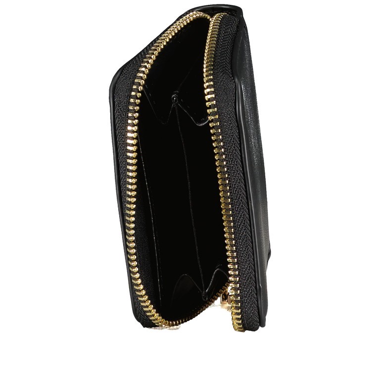 Geldbörse Chamonix Relove Recycle Nero, Farbe: schwarz, Marke: Valentino Bags, EAN: 8054942122339, Abmessungen in cm: 10.5x8x2.5, Bild 4 von 4