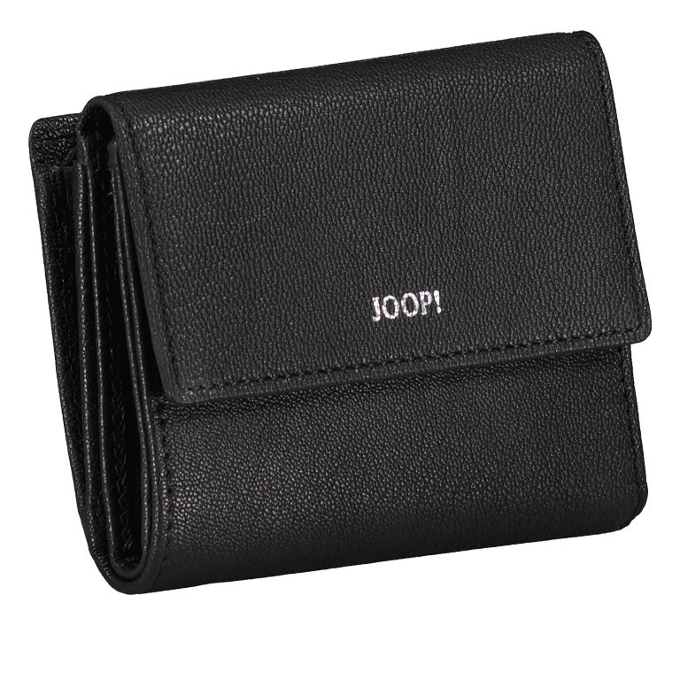 Geldbörse Lantea Simona SH4F, Farbe: schwarz, grau, blau/petrol, cognac, grün/oliv, rot/weinrot, rosa/pink, orange, Marke: Joop!, Abmessungen in cm: 11x9.3x3, Bild 2 von 5