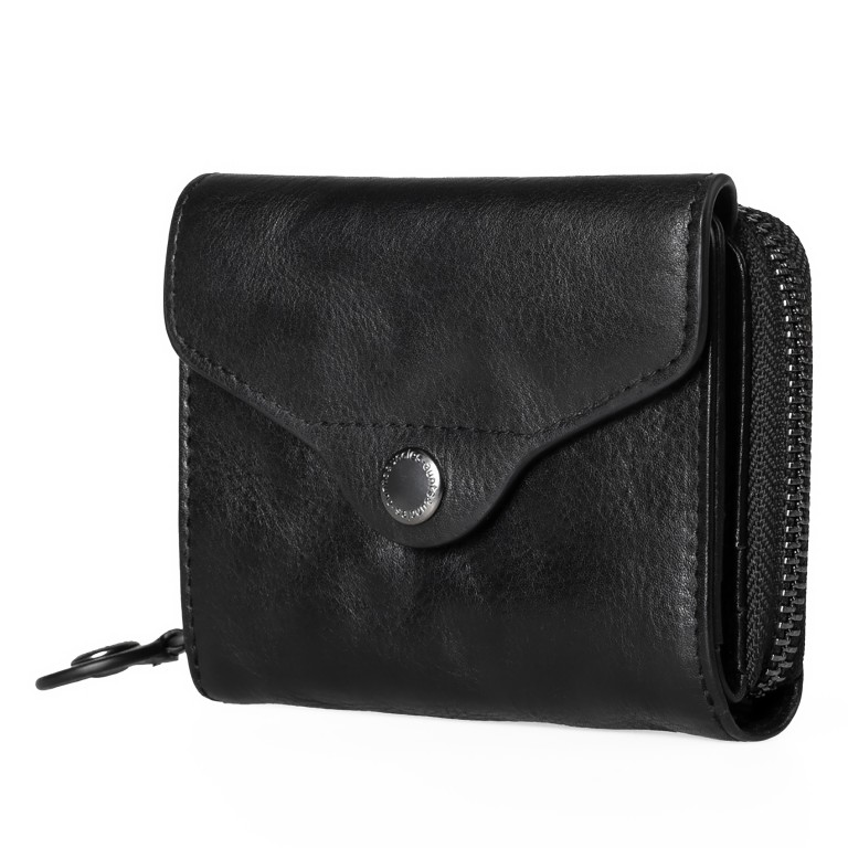 Geldbörse Grandma's Luxury Club Judy mit RFID-Schutz, Farbe: schwarz, grau, blau/petrol, cognac, beige, Marke: Aunts & Uncles, Abmessungen in cm: 10.5x8.5x2.5, Bild 2 von 7