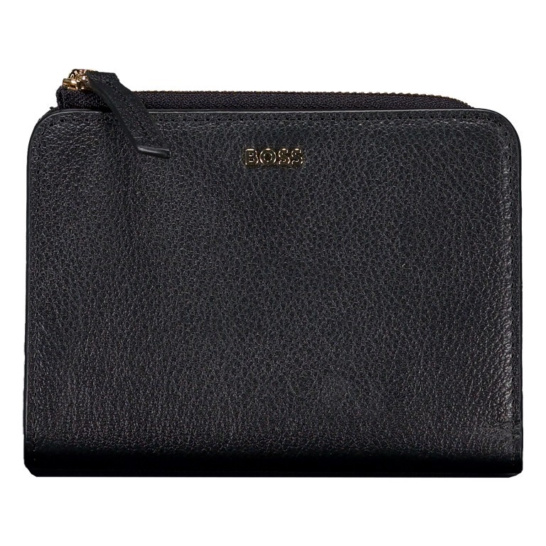 Geldbörse Alyce New Wallet, Farbe: schwarz, beige, Marke: Boss, Abmessungen in cm: 13x10x2.5, Bild 1 von 4