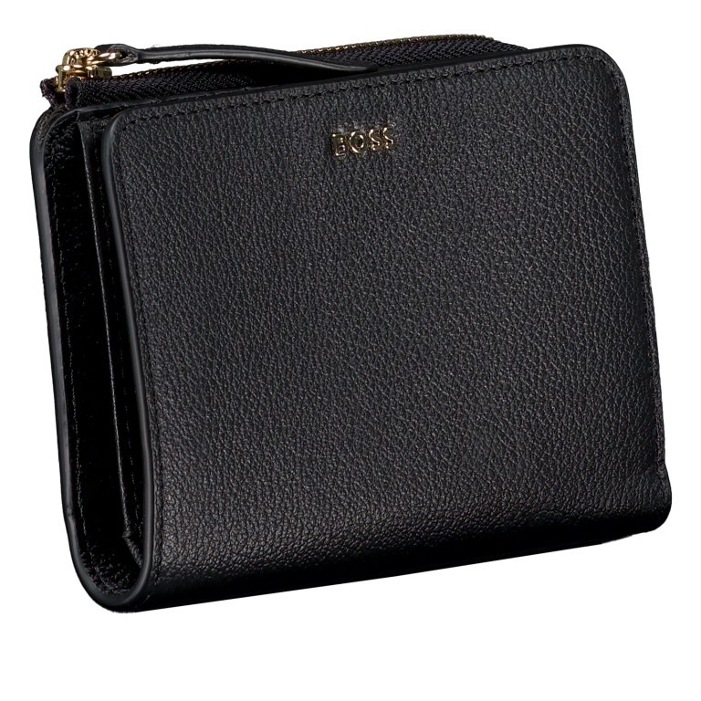 Geldbörse Alyce New Wallet, Farbe: schwarz, beige, Marke: Boss, Abmessungen in cm: 13x10x2.5, Bild 2 von 4