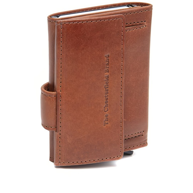 Geldbörse Novum Series Varrano mit RFID-Schutz, Farbe: schwarz, braun, cognac, Marke: The Chesterfield Brand, Abmessungen in cm: 7x10x2, Bild 2 von 8