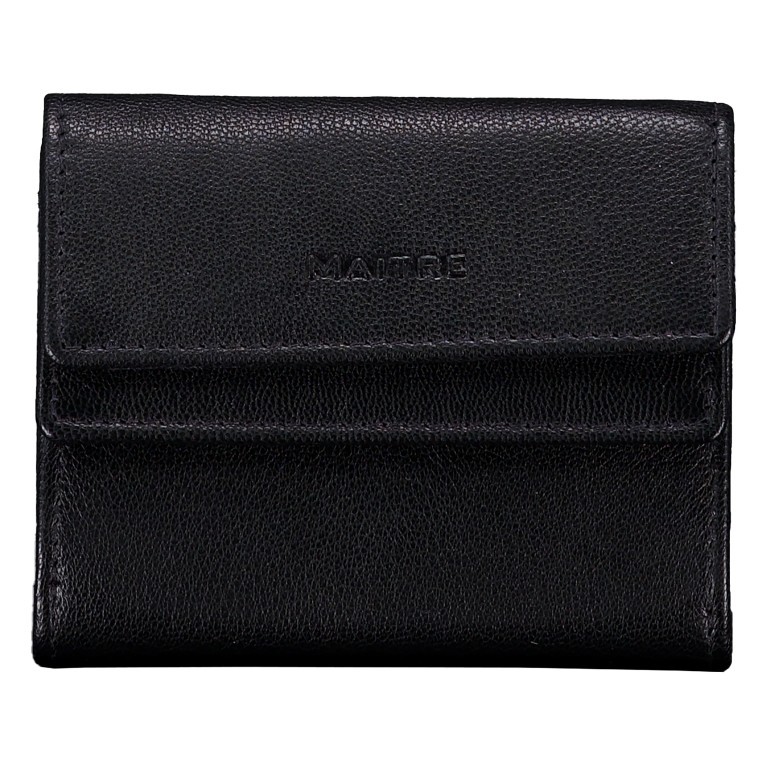 Geldbörse Bromley Deda mit RFID-Schutz, Farbe: schwarz, blau/petrol, rot/weinrot, Marke: Maitre, Bild 1 von 5