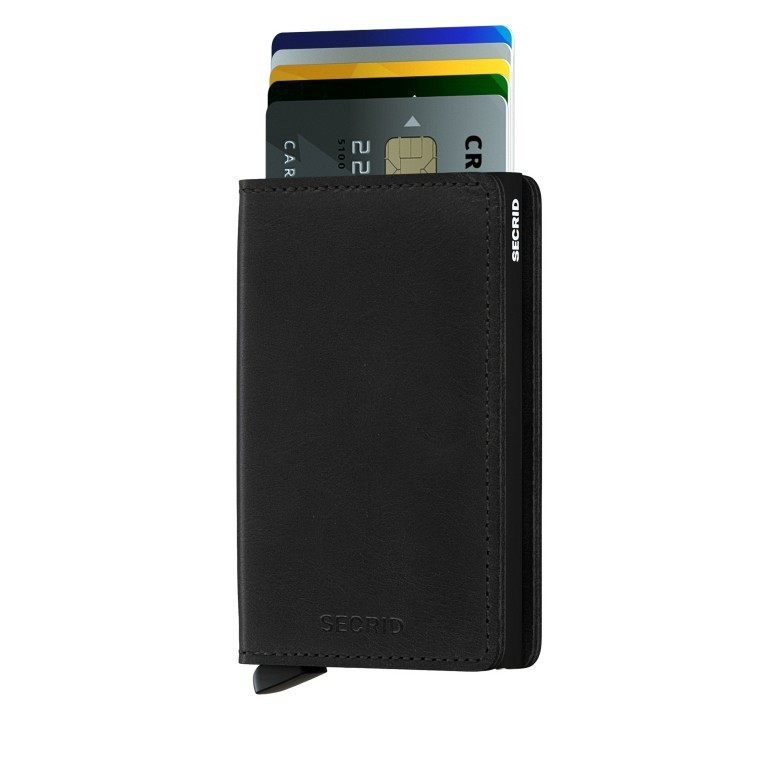 Geldbörse Slimwallet Vintage, Marke: Secrid, Abmessungen in cm: 6.8x10.2x1.6, Bild 4 von 4