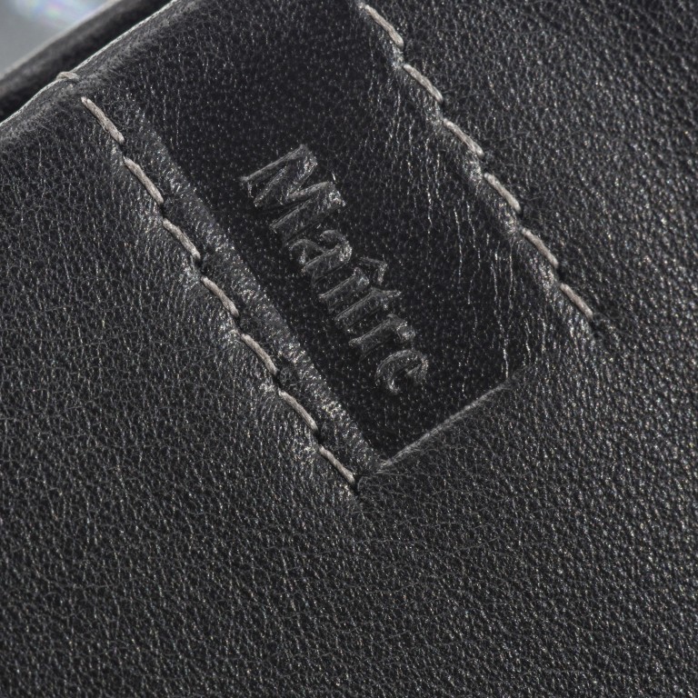 Geldbörse Tinello Gilbrecht Schwarz, Farbe: schwarz, Marke: Maitre, EAN: 4006053087933, Abmessungen in cm: 12.3x9.2x2, Bild 5 von 5