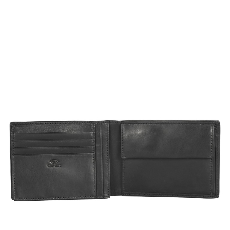 Geldbörse Birkheim Galbert mit RFID-Schutz, Farbe: schwarz, braun, Marke: Maitre, Abmessungen in cm: 12x9x2.5, Bild 4 von 6