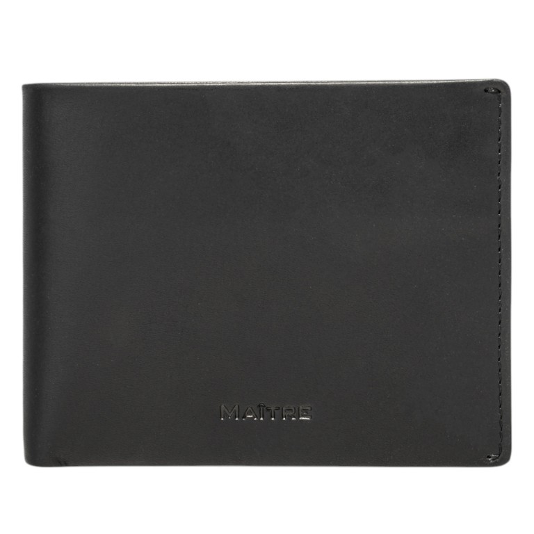 Geldbörse Birkheim Dietwald mit RFID-Schutz, Farbe: schwarz, braun, Marke: Maitre, Abmessungen in cm: 11x8.5x1, Bild 1 von 5