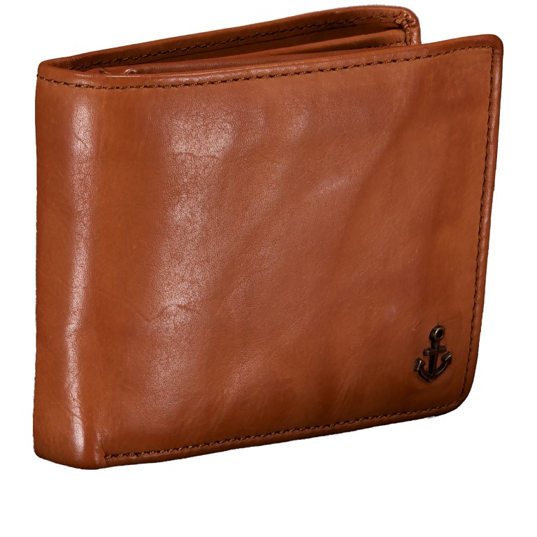 Geldbörse Anchor-Love Kairos SL-14530, Farbe: anthrazit, braun, cognac, Marke: Harbour 2nd, Abmessungen in cm: 12x9.5x2.5, Bild 2 von 4