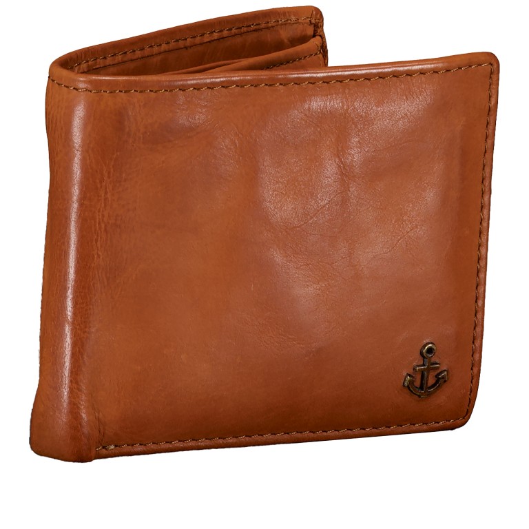 Geldbörse Anchor-Love Gwen SL-14535, Farbe: anthrazit, braun, cognac, Marke: Harbour 2nd, Abmessungen in cm: 11x9.5x2.5, Bild 2 von 4