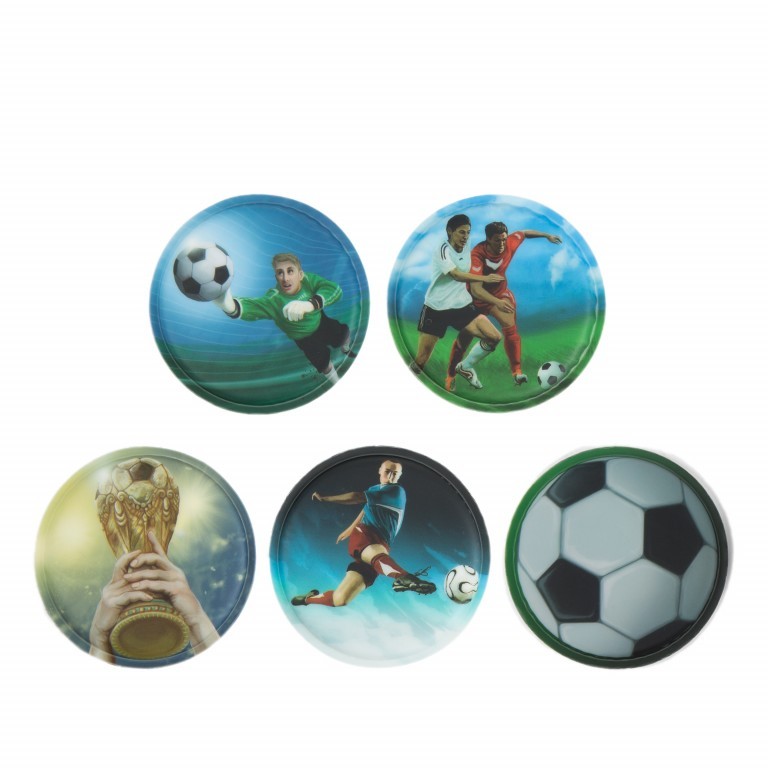 Klettie Set Fußball, Farbe: weiß, Marke: Ergobag, EAN: 4057081012053, Bild 1 von 1