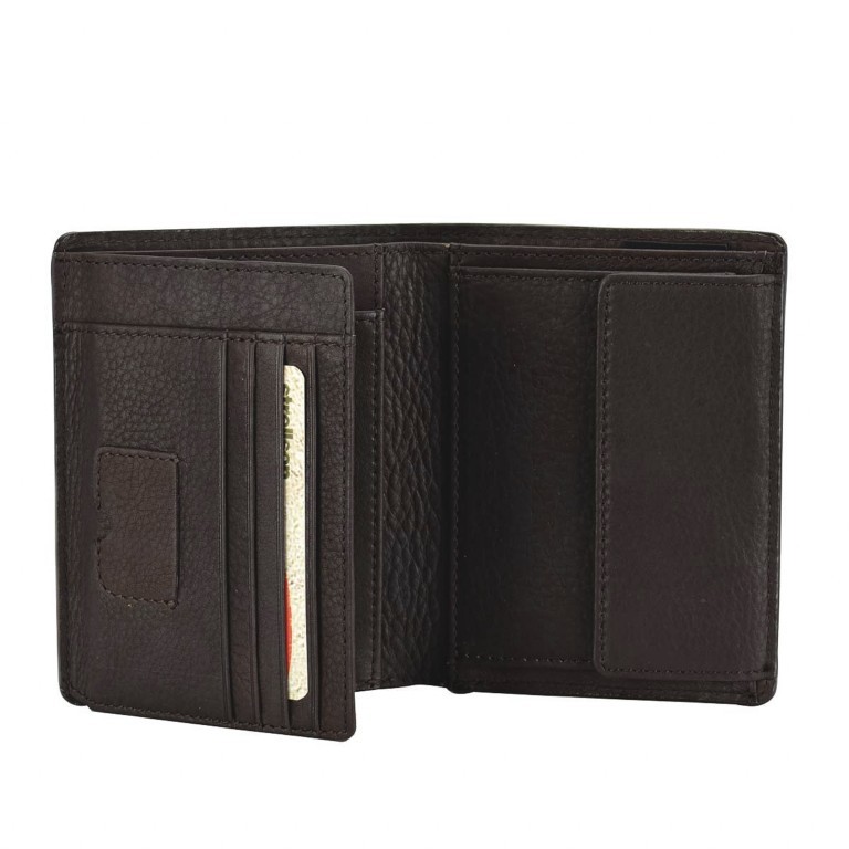 Geldbörse Harrison Billfold V8 Brown, Farbe: braun, Marke: Strellson, EAN: 4053533015535, Abmessungen in cm: 9.5x12x2, Bild 2 von 2