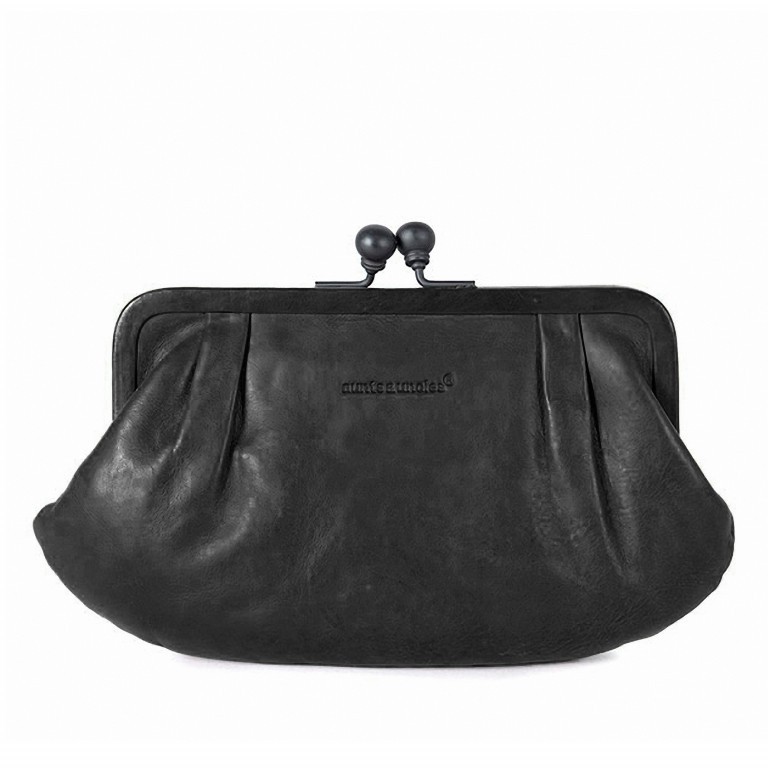 Geldbörse Grandma's Luxury Club Rose Black Smoke, Farbe: schwarz, Marke: Aunts & Uncles, EAN: 4250394907904, Abmessungen in cm: 23x15x4, Bild 1 von 2