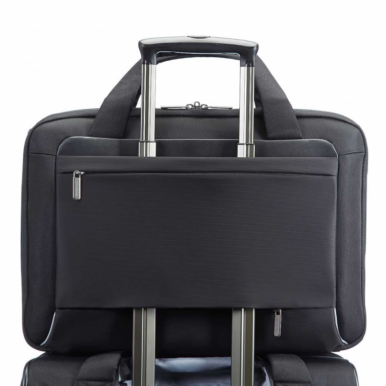 Laptoptasche spectrolite Bailhandle 17.3 Zoll erweiterbar Black, Farbe: schwarz, Marke: Samsonite, EAN: 5414847406676, Bild 7 von 8