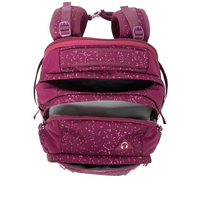 Rucksack Pack Flieder Karo Berry Carry, Farbe: flieder/lila, Marke: Satch, EAN: 4057081023622, Abmessungen in cm: 30x45x22, Bild 12 von 17