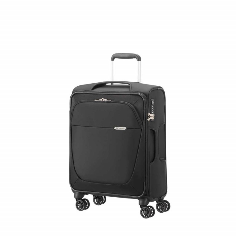 Koffer B-Lite 3 Spinner 55 Black, Farbe: schwarz, Marke: Samsonite, EAN: 5414847563089, Abmessungen in cm: 55x40x20, Bild 1 von 1