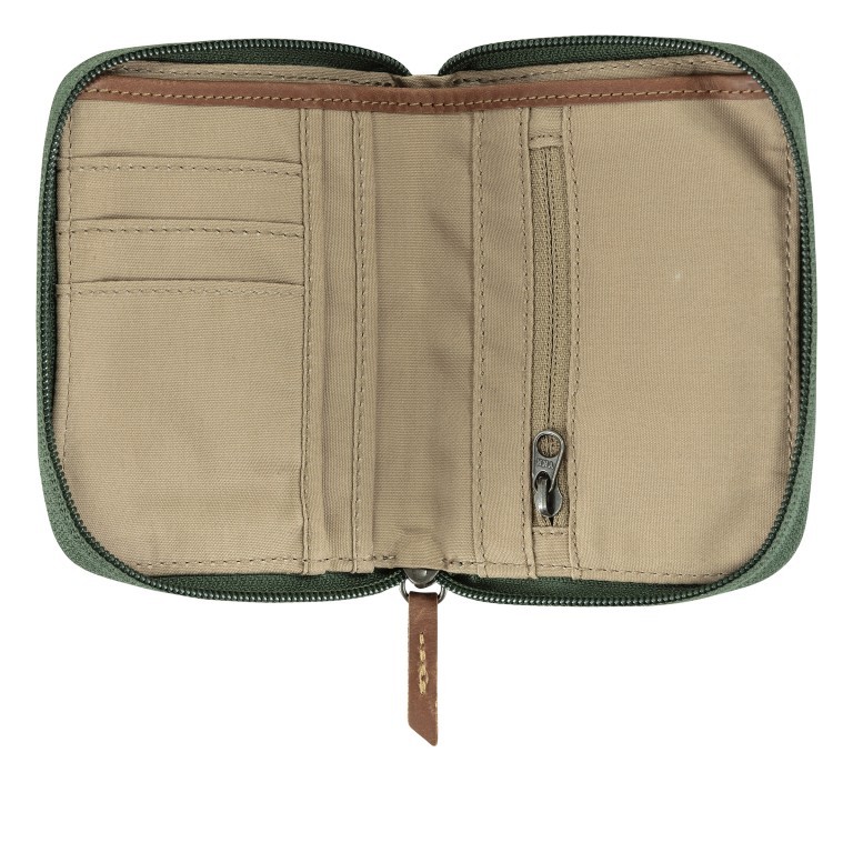 Geldbörse Zip Wallet Chestnut, Farbe: braun, Marke: Fjällräven, EAN: 7323450451530, Abmessungen in cm: 12x9.5x2, Bild 3 von 4